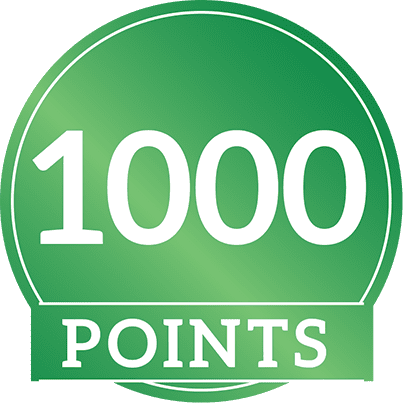 1000 creation station points