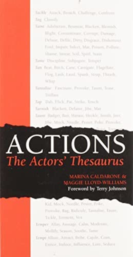 Actions The Actors Thesaurus