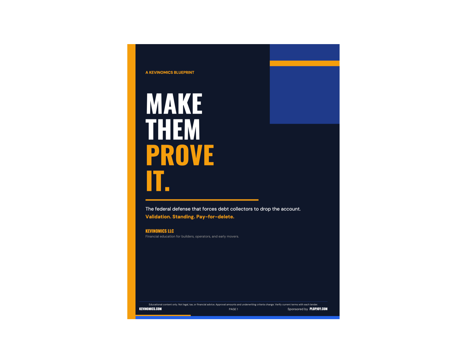 Make Them Prove It — The Federal Defense That Forces Debt Collectors to Drop the Account or Get It Dismissed in Court